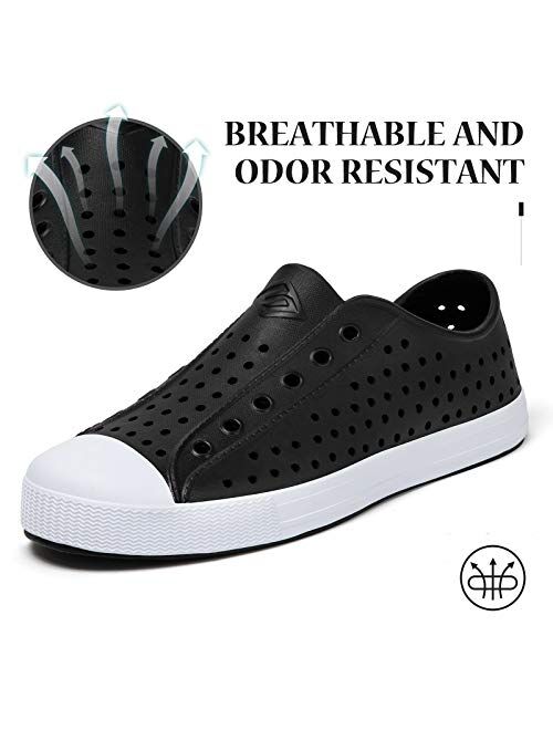 SAGUARO Mens Womens Breathable Garden Shoes Lightweight Quick Dry Clogs Shoes Slip On Sneakers Beach Sport Sandals