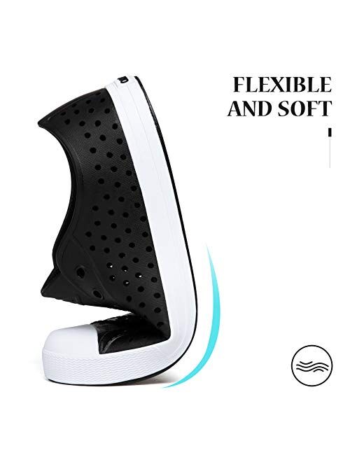 SAGUARO Mens Womens Breathable Garden Shoes Lightweight Quick Dry Clogs Shoes Slip On Sneakers Beach Sport Sandals