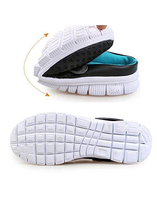 SAGUARO Women's Mens Mesh Garden Clog Shoes Sandals Summer Indoor Outdoor Unisex Walking Slipper