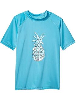 Jade UPF 50  Sun Protective Rashguard Swim Shirt (Little Kids/Big Kids)