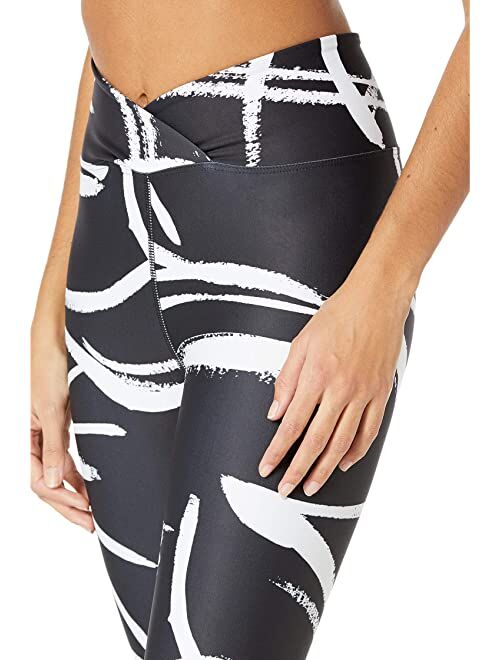 YEAR OF OURS Veronica High Waisted Printed Leggings