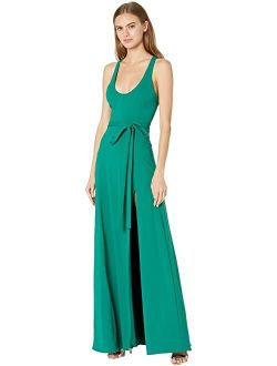 Lydia Scoop Neck Gown