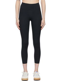 Black One Lux Cropped Leggings
