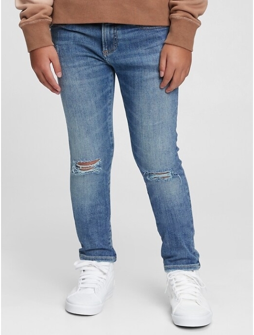 GAP Kids Distressed Skinny Jeans with Washwell™