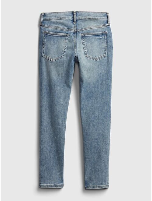 GAP Kids Distressed Skinny Jeans with Washwell