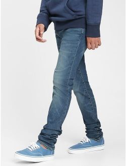 Teen Stacked Ankle Skinny Jeans with Washwell™