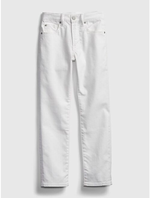 GAP Kids Slim White Jeans with Washwell™