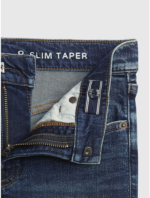 GAP Kids Slim Taper Jeans with Stretch