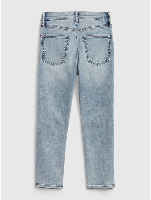 GAP Kids Athletic Taper Jeans with Washwell™