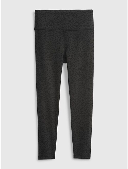 GapFit High Rise Blackout Jacquard 7/8 Leggings