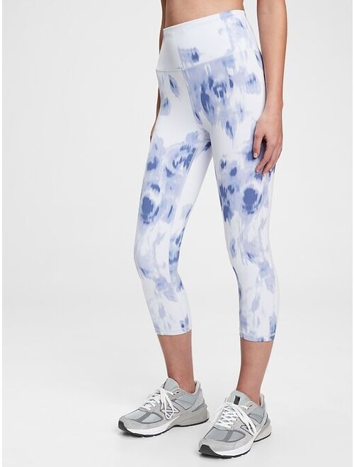 GapFit High Rise Capris in Eclipse