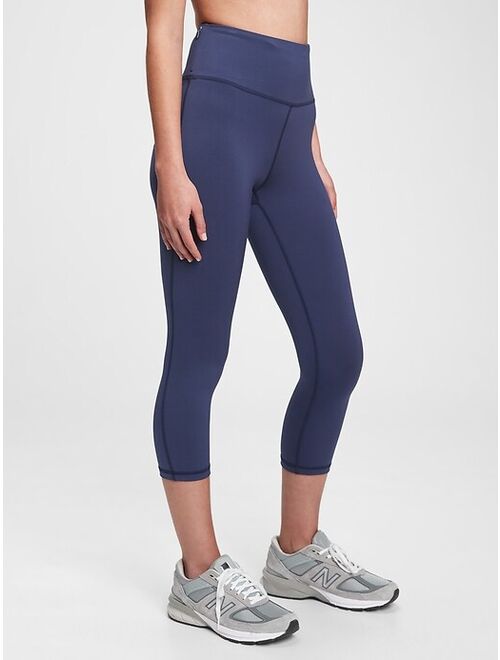 GapFit High Rise Capris in Eclipse