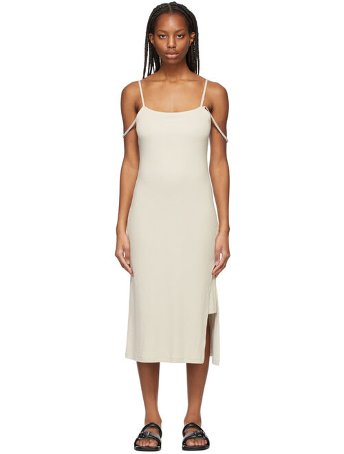 SSENSE Exclusive Off-White Double Strap Dress