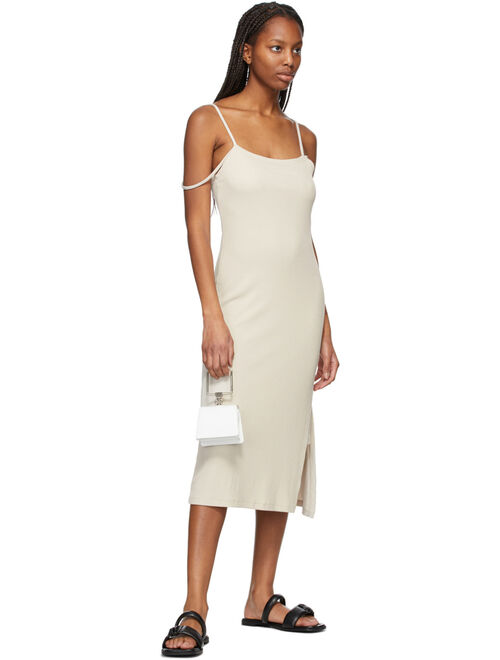 SSENSE Exclusive Off-White Double Strap Dress