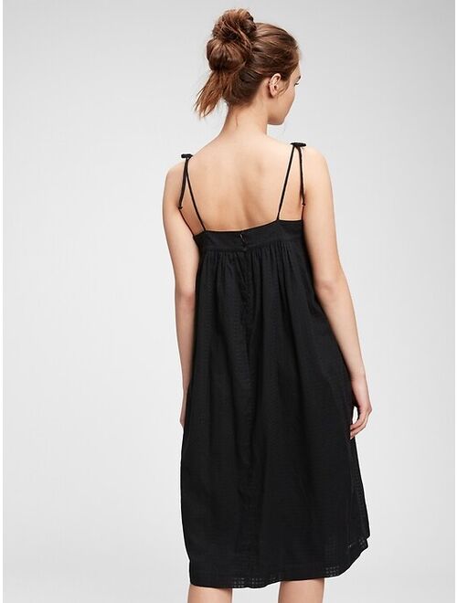 GAP Tie-Strap Cami Midi Dress