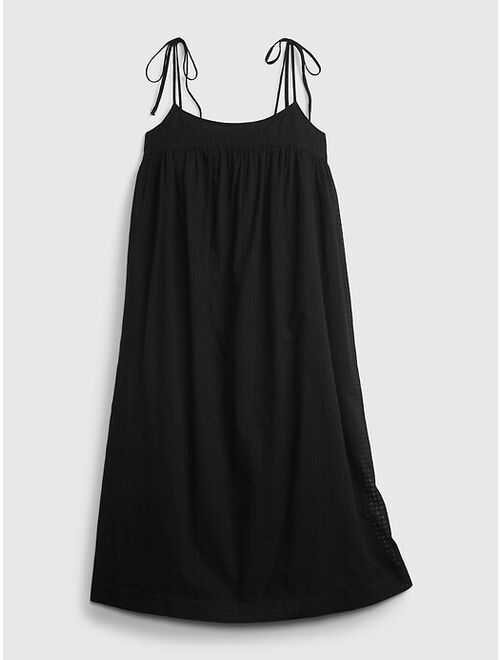 GAP Tie-Strap Cami Midi Dress