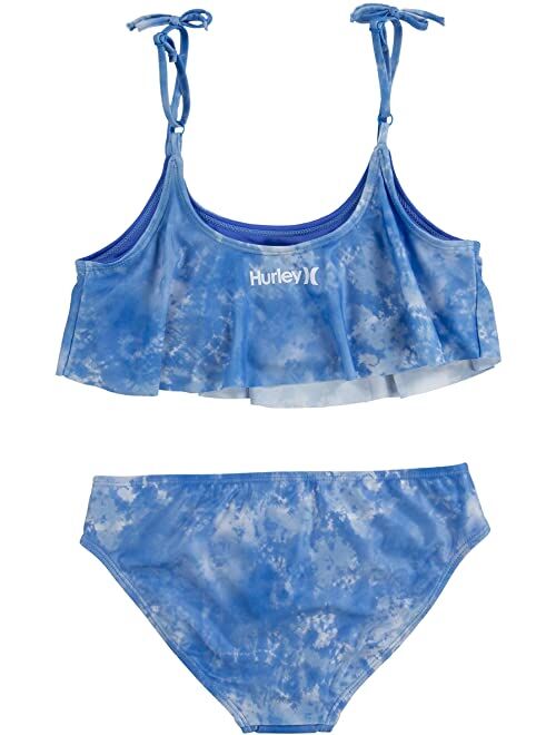 Hurley UPF 50+ Bikini Swimsuit Set (Big Kids)