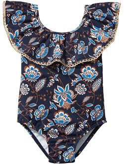 Floral One-Piece Swimsuit (Toddler/Little Kids/Big Kids)