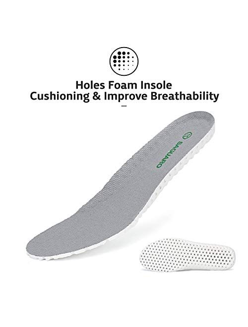 SAGUARO Women's Sport Sandal Closed Toe Breathable Summer Outdoor Hiking Shoes