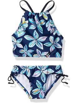 Daisy Beach Sport Halter Tankini Two-Piece Swimsuit (Toddler)