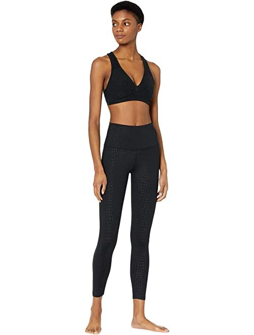 Beyond Yoga Embossed Croc Sportflex High Waisted Midi Leggings