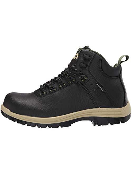 A7282 Mid Top Lace Up Lightweight Waterproof Work Boots