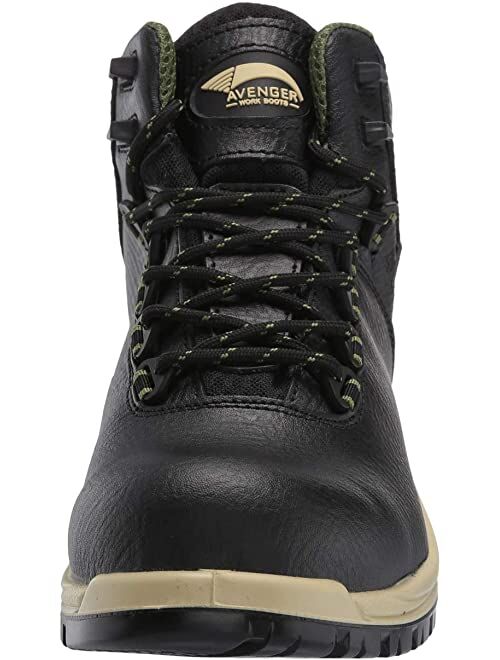 A7282 Mid Top Lace Up Lightweight Waterproof Work Boots