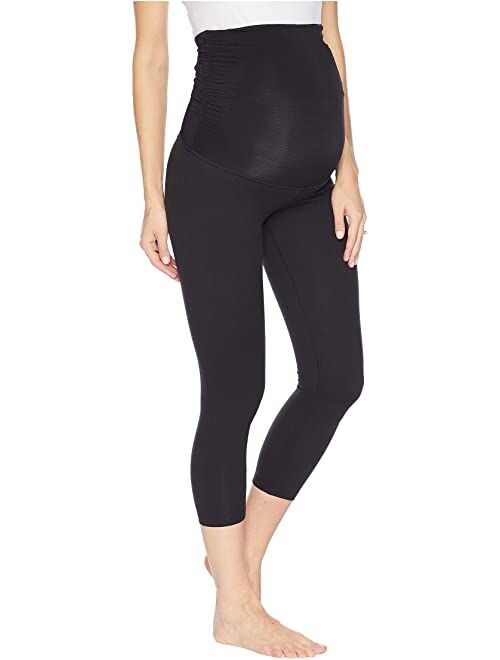 Beyond Yoga Fold Down Maternity Capri Leggings
