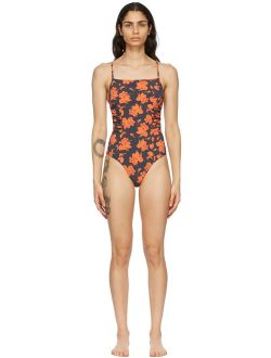Navy Recycled One-Piece Swimsuit