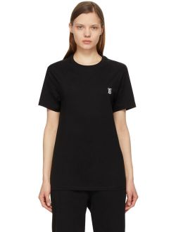 Women's Short Sleeve Black TB Monogram Parker T-Shirt