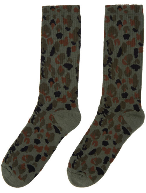 Khaki Military Camo Socks