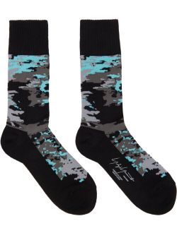 Black Camouflage Socks