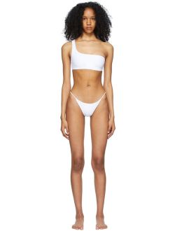 White Apex One Shoulder & Bare Minimum Bikini
