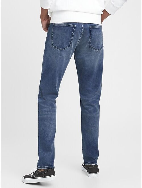 Easy Temp Athletic Taper Jeans with GapFlex