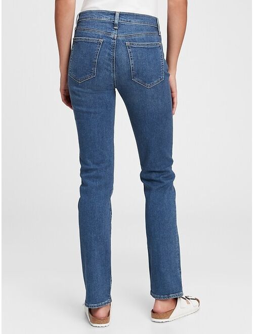 GAP Mid Rise Classic Straight Jeans With Washwell™