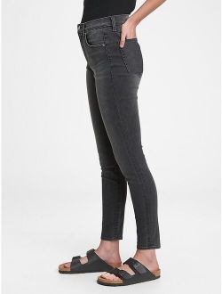 High Rise True Skinny Jeans With Secret Smoothing Pockets With Washwell™