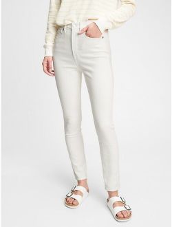 Sky High Rise True Skinny Jeans with Secret Smoothing Pockets With Washwell™