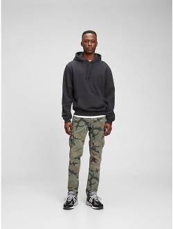 Camouflage Cotton Cargo Pants with GapFlex
