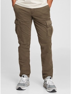 Camouflage Cotton Cargo Pants with GapFlex