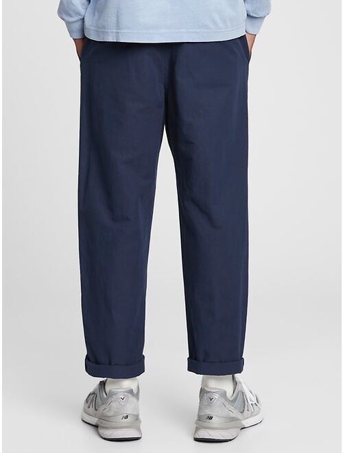 Relaxed Taper E-Waist Pants with GapFlex