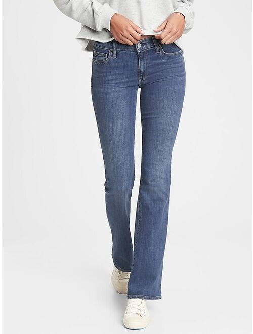 GAP Mid Rise Perfect Boot Jeans With Washwell™