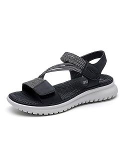 Womens Sport Sandals Comfort Walking Sandals with Arch Support Ankle-Strap Sandal for Women