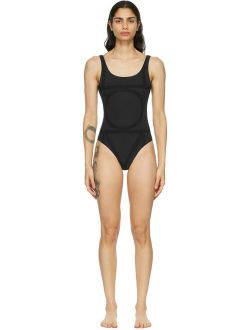 Totme Black Positano One-Piece Swimsuit