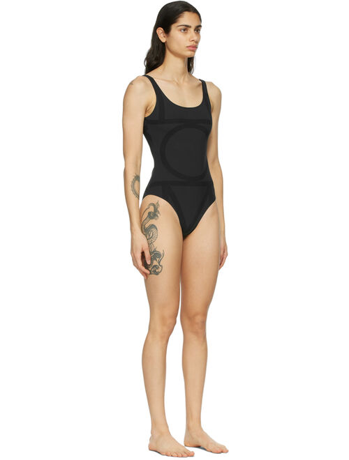 TOTEME Totême Black Positano One-Piece Swimsuit