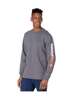 PRO FR Cotton Core Long Sleeve Pocket T-Shirt with Sleeve Logo