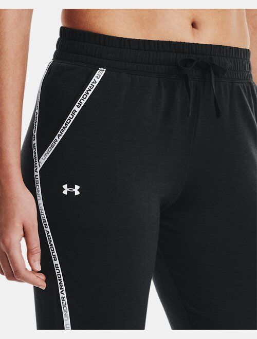 Under Armour Women's UA Rival Terry Taped Pants