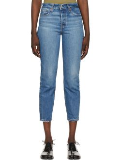 Women's Blue Wedgie Icon Jeans