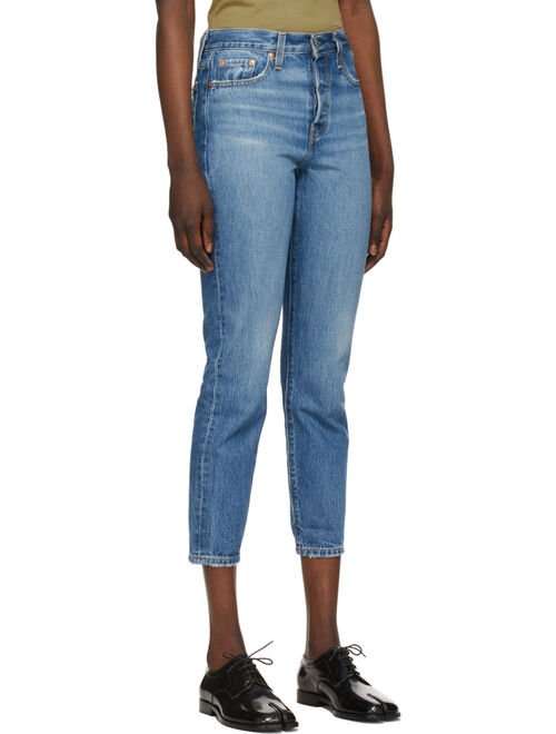 Levi's Women's Blue Wedgie Icon Jeans