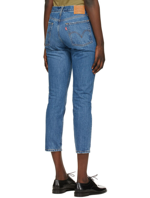 Levi's Women's Blue Wedgie Icon Jeans