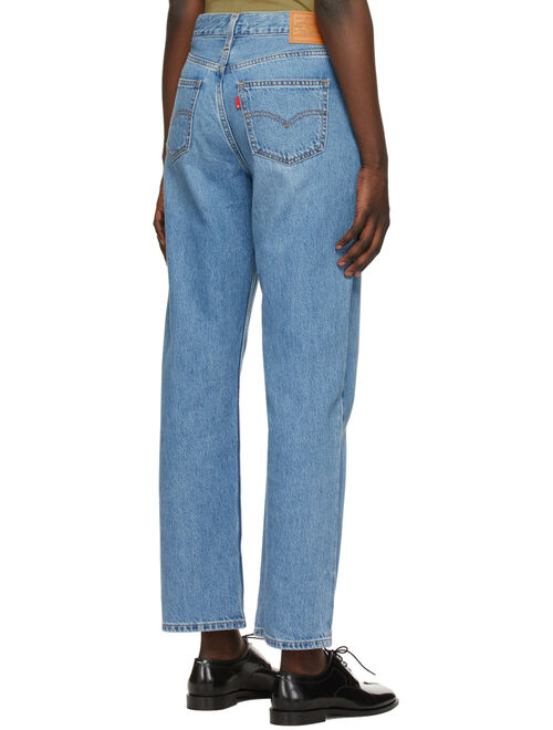 Levi's Blue Loose Straight Jeans